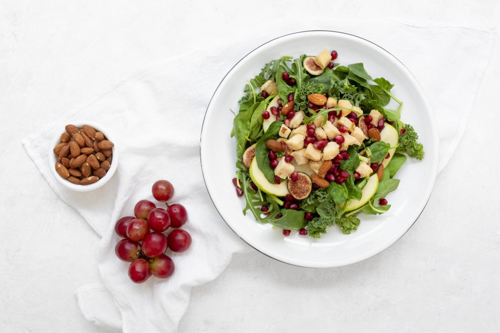 salade composée de fruit sec