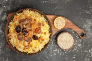 plats salés aux fruits secs