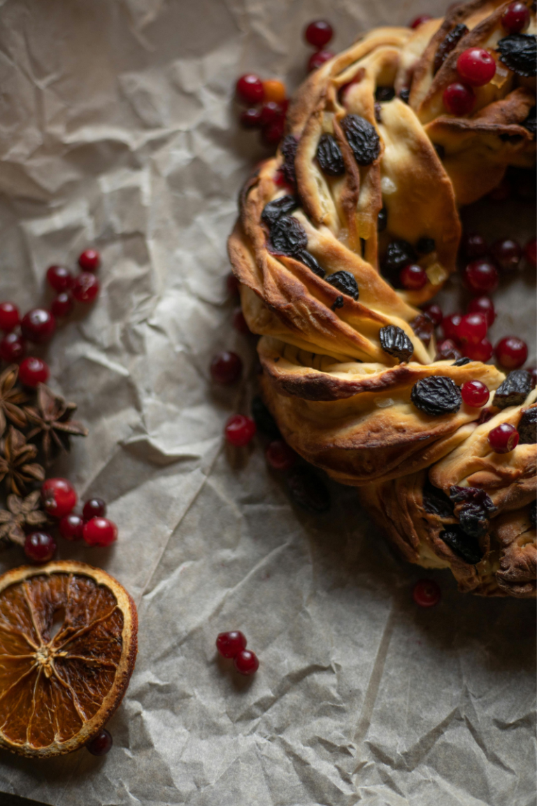 Fruit sec en pâtisserie